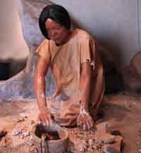 Fort Ancient Museum Display