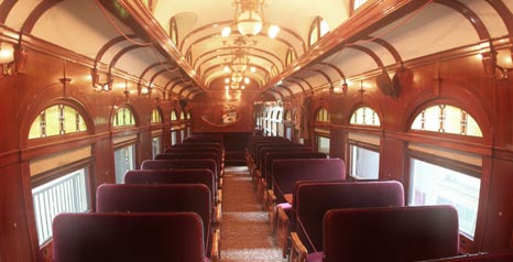 Interior of Interurban Car