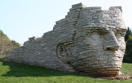 Leatherlips Sculpture in Dublin