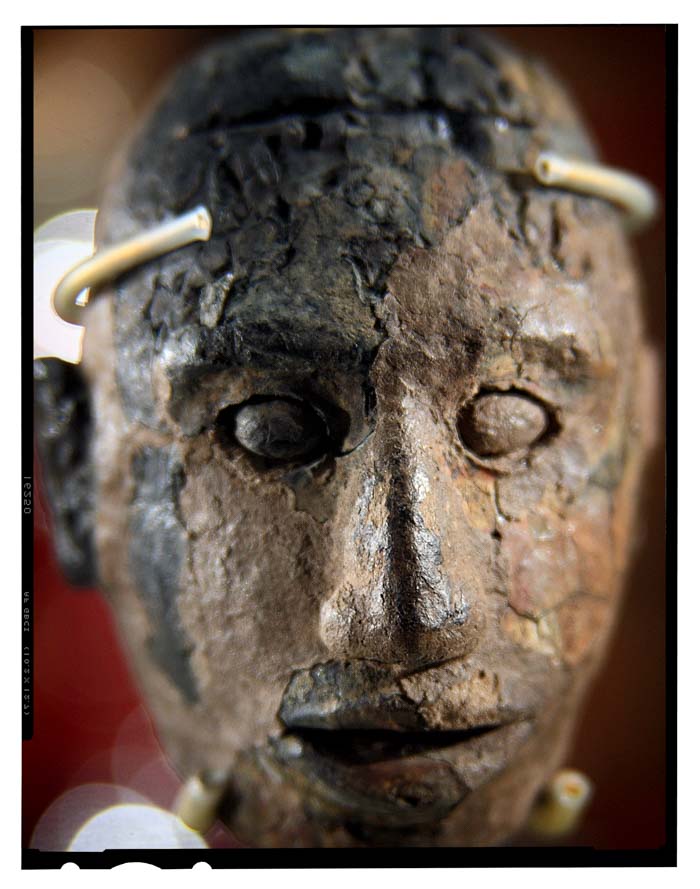 Seip Mound Clay Head