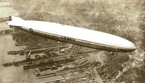 Shenandoah Flying Over New York