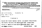 1903 Telegram