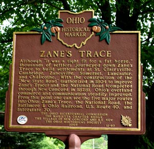 Zane Trace Marker